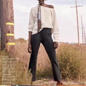 CAbi 6488 Black High-Waisted Pants